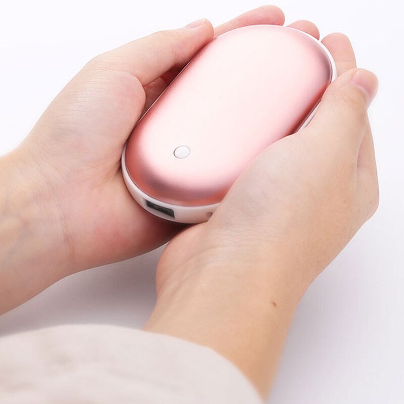 Rechargeable Hand Warmer Power Bank with Quick Heat and Adjustable Temperature Settings - LofiMart