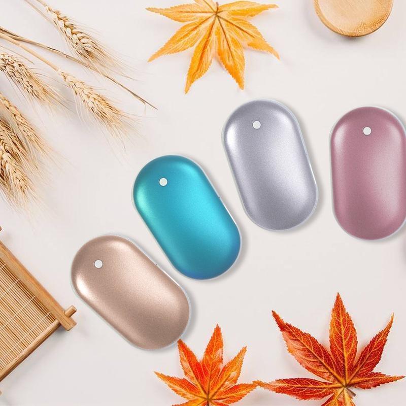 Rechargeable Hand Warmer Power Bank with Quick Heat and Adjustable Temperature Settings - LofiMart