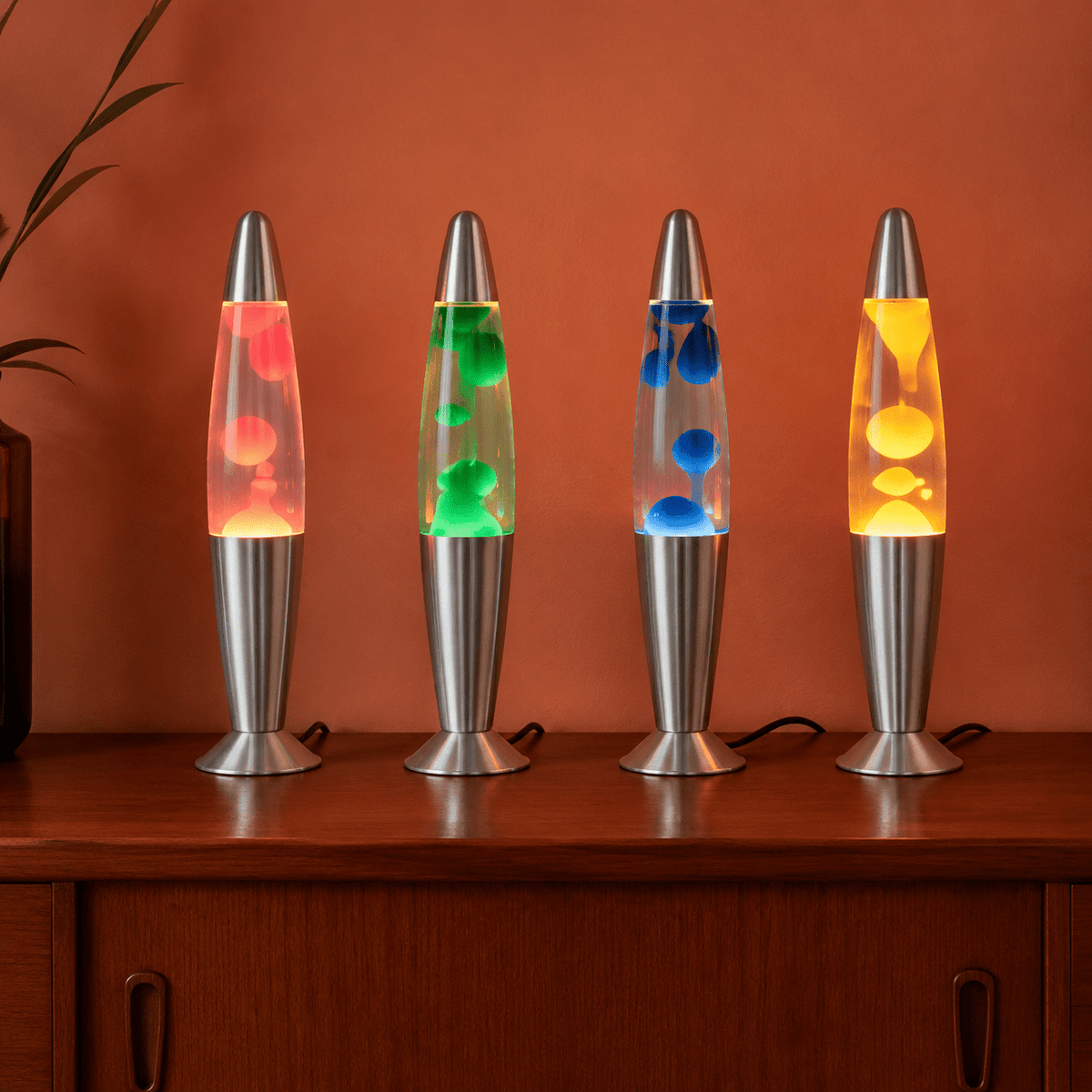 Retro Lava Lamp with Wax Motion Light - LofiMart