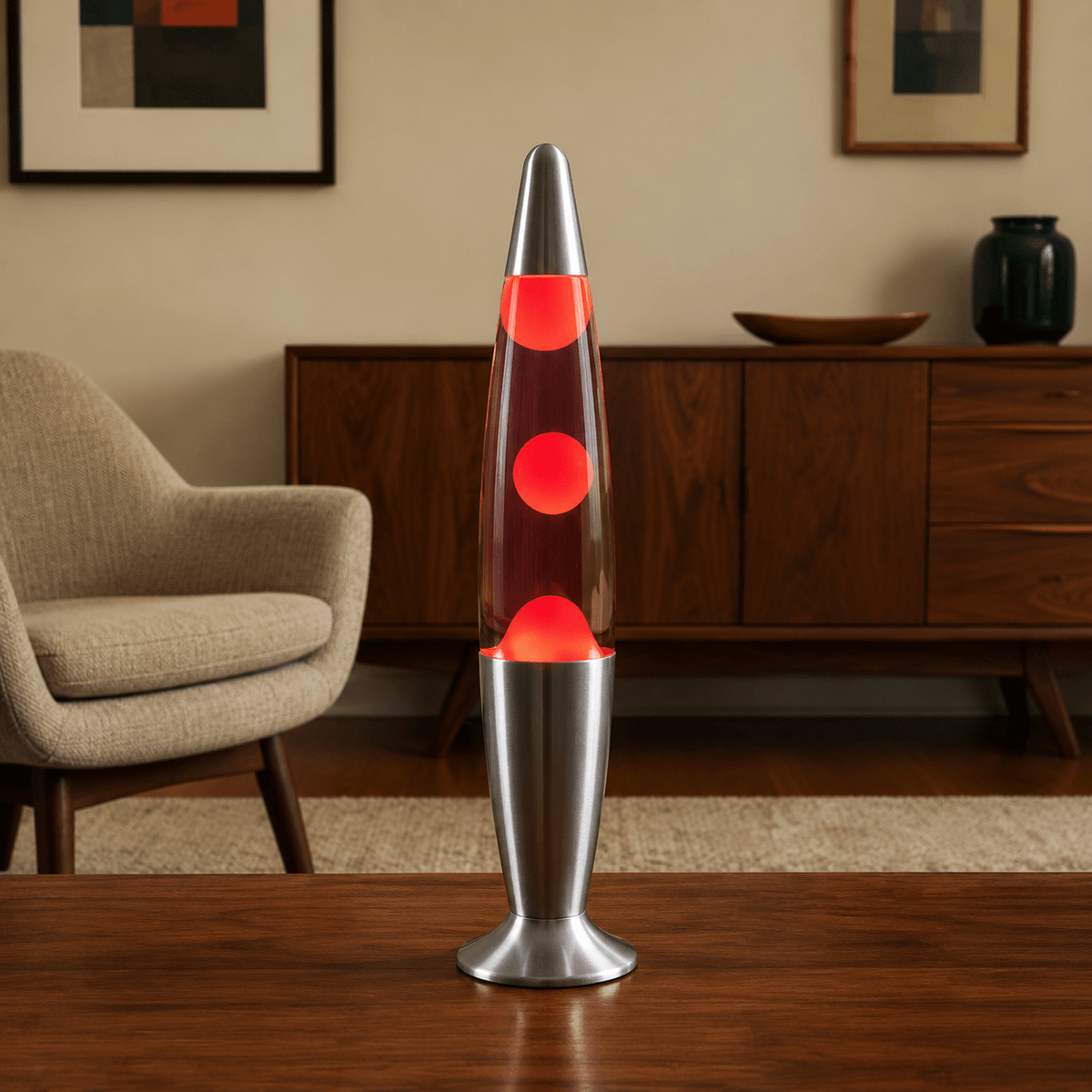 Retro Lava Lamp with Wax Motion Light - LofiMart