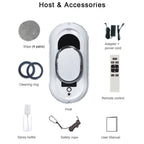 Robot Window Cleaner with 5600Pa Suction and AI Navigation for Streak-Free Glass - LofiMart