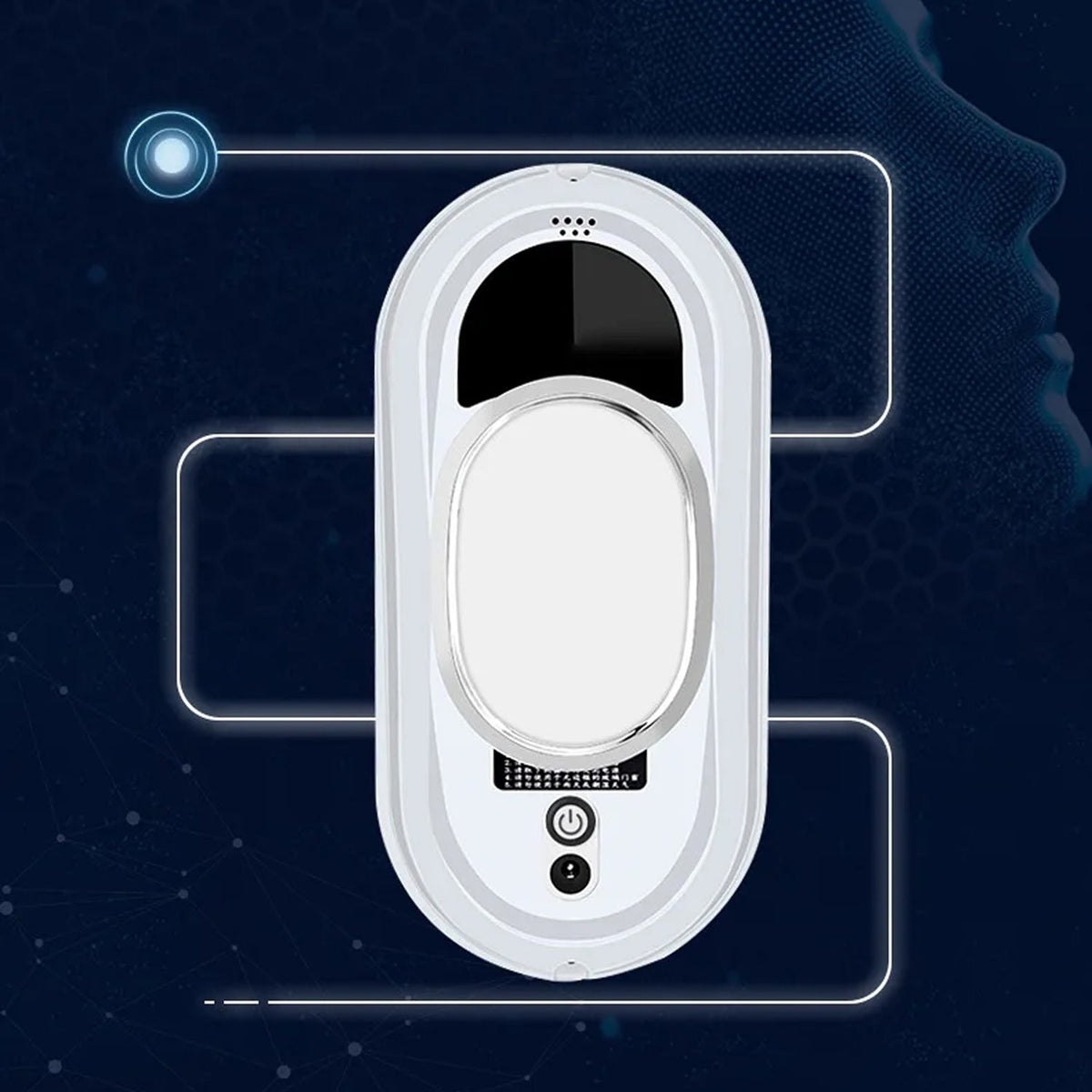 Robot Window Cleaner with 5600Pa Suction and AI Navigation for Streak-Free Glass - LofiMart