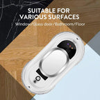 Robot Window Cleaner with 5600Pa Suction and AI Navigation for Streak-Free Glass - LofiMart