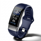 Smart Blood Pressure Monitor Bracelet with EKG Heart Rate and Oxygen Tracker - LofiMart
