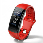 Smart Blood Pressure Monitor Bracelet with EKG Heart Rate and Oxygen Tracker - LofiMart
