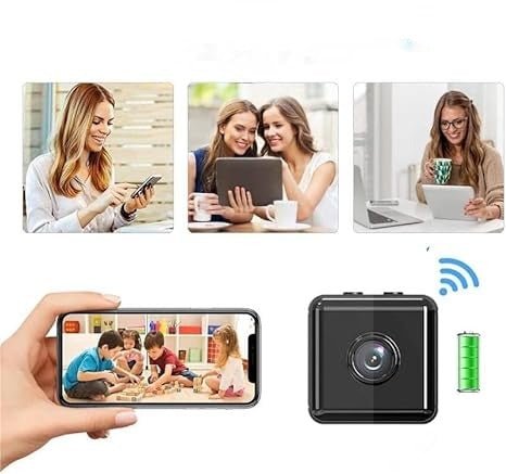 Smart Mini Wireless WiFi Security Camera with 1080P Resolution and Motion Detection - LofiMart
