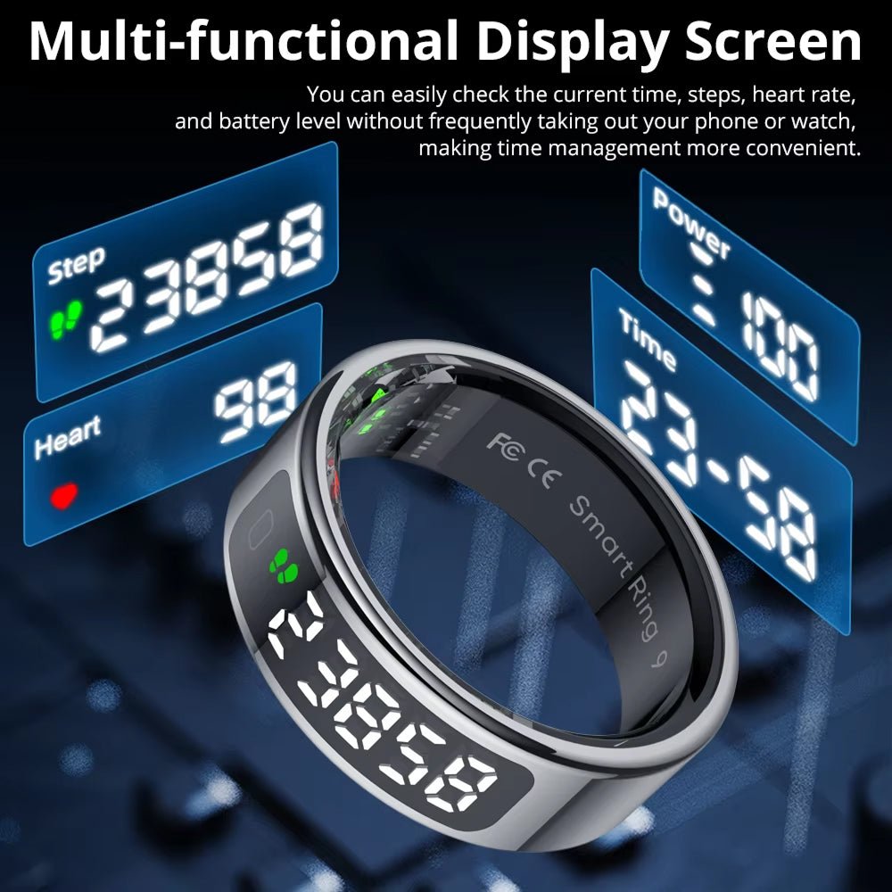 Smart Ring with Heart Rate and Sleep Tracking - LofiMart
