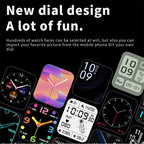 Smart Wellness Tracking Watch with Blood Sugar Monitoring and Heart Rate Tracking - LofiMart