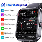 Smart Wellness Tracking Watch with Blood Sugar Monitoring and Heart Rate Tracking - LofiMart