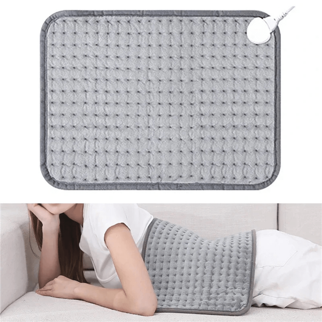 Soft Heating Pad with Nine Adjustable Heat Levels and Auto Timer for Muscle Relief - LofiMart