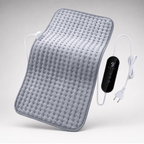 Soft Heating Pad with Nine Adjustable Heat Levels and Auto Timer for Muscle Relief - LofiMart