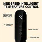 Soft Heating Pad with Nine Adjustable Heat Levels and Auto Timer for Muscle Relief - LofiMart