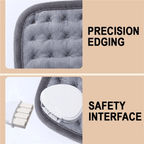 Soft Heating Pad with Nine Adjustable Heat Levels and Auto Timer for Muscle Relief - LofiMart