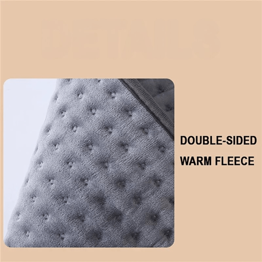 Soft Heating Pad with Nine Adjustable Heat Levels and Auto Timer for Muscle Relief - LofiMart
