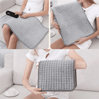 Soft Heating Pad with Nine Adjustable Heat Levels and Auto Timer for Muscle Relief - LofiMart