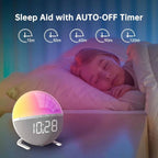 Sunrise Alarm Clock with RGB Mood Lighting and Nature Sounds for Gentle Wake-Up - LofiMart
