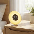 Sunrise Simulation Alarm Lamp with Adjustable Brightness and Natural Sounds - LofiMart