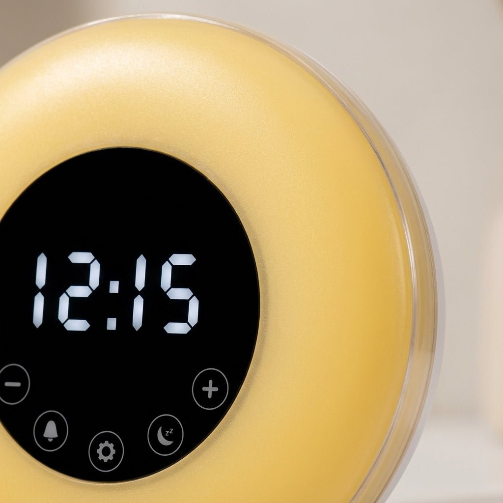 Sunrise Simulation Alarm Lamp with Adjustable Brightness and Natural Sounds - LofiMart