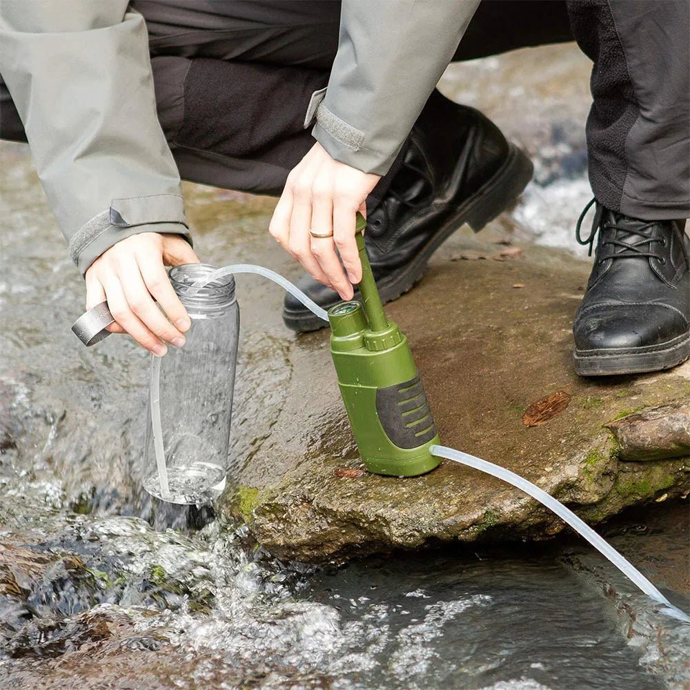 Survival Water Filtration System with 0.01μm Ultrafiltration and 2000L Daily Capacity - LofiMart