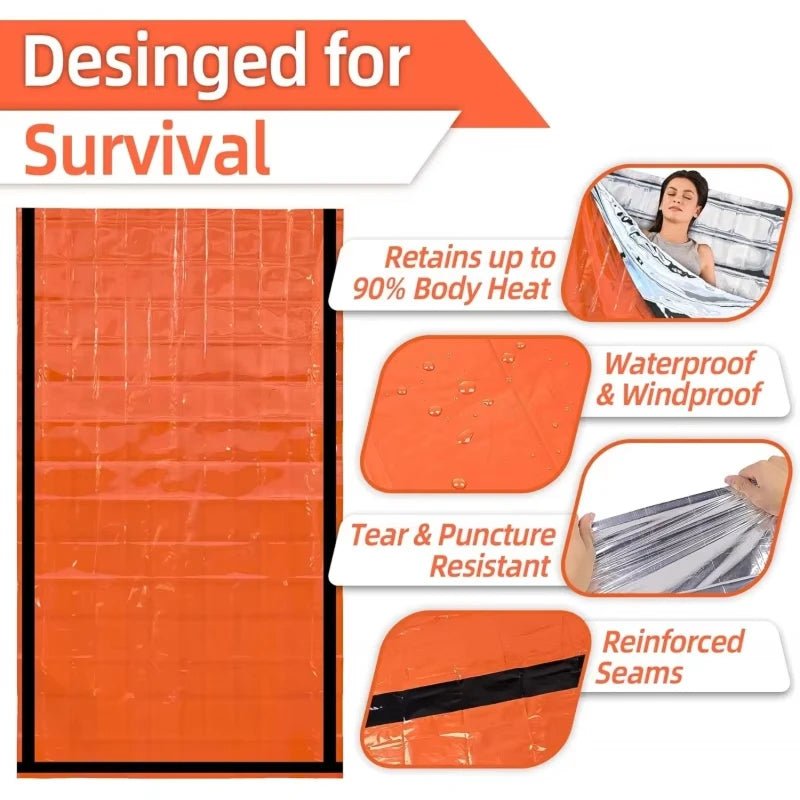 Thermal Emergency Sleeping Bags - LofiMart