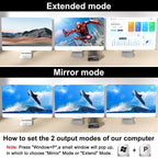 Triple Monitor KVM Switch with USB 3.0 and HDMI Display for Enhanced Workspace Efficiency - LofiMart