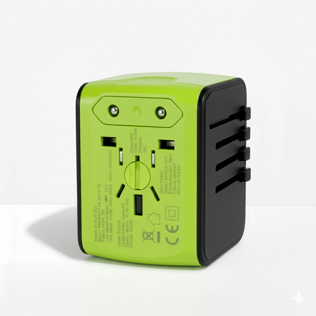 Universal Travel Adapter with Fast Charging USB Ports for 150+ Countries - LofiMart