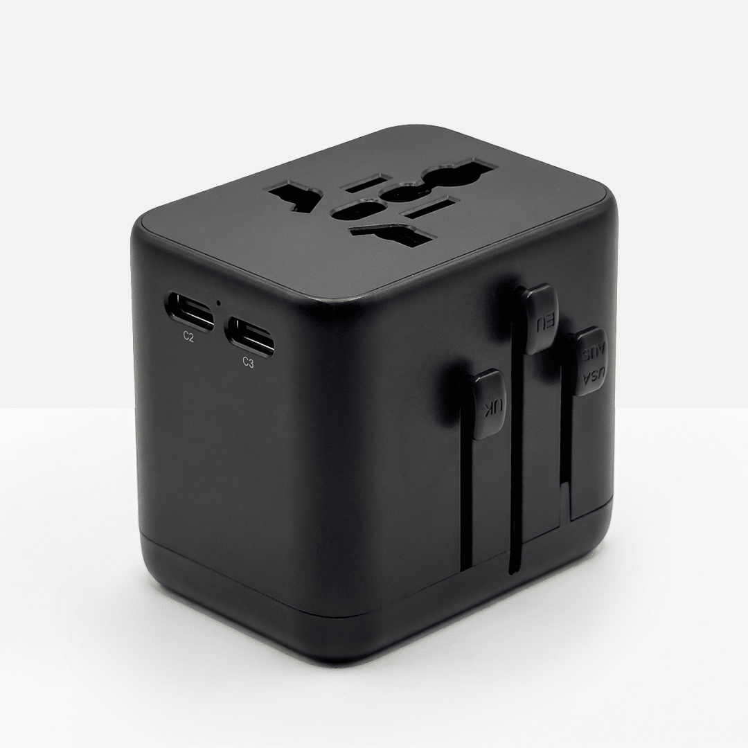 Universal Travel Adapter with Fast Charging USB Ports for 150+ Countries - LofiMart