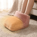 USB Heated Electric Foot Warmer with Plush Lining for Desk and Indoor Use - LofiMart