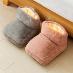 USB Heated Electric Foot Warmer with Plush Lining for Desk and Indoor Use - LofiMart
