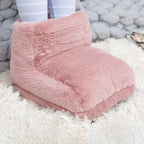 USB Heated Electric Foot Warmer with Plush Lining for Desk and Indoor Use - LofiMart