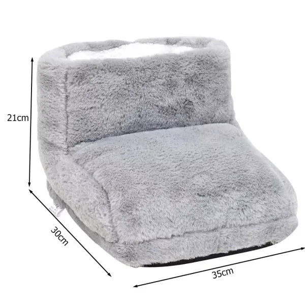 USB Heated Electric Foot Warmer with Plush Lining for Desk and Indoor Use - LofiMart