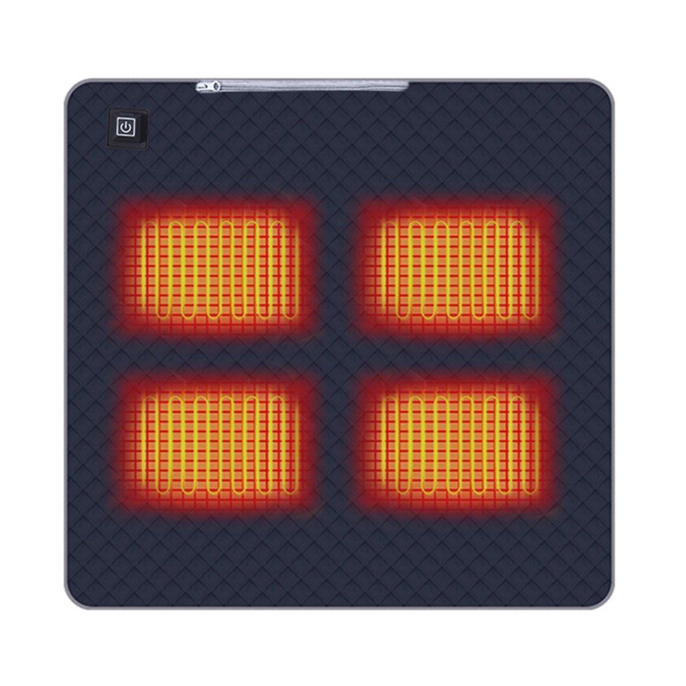 USB Powered Heated Sleeping Pad with Multiple Heating Zones for Cold Weather Camping - LofiMart
