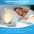 Wake-Up Light Alarm Clock with Sunrise Simulation and Natural Sounds for Gentle Mornings - LofiMart