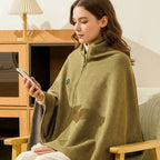 Wearable Heated Blanket with USB Power and Eight Heating Zones for Instant Warmth - LofiMart