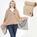 Wearable Heated Blanket with USB Power and Eight Heating Zones for Instant Warmth - LofiMart