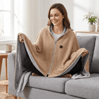 Wearable Heated Blanket with USB Power and Eight Heating Zones for Instant Warmth - LofiMart