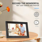 WiFi Digital Photo Frame with Touchscreen HD Display for Instant Photo Sharing - LofiMart
