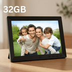 WiFi Digital Photo Frame with Touchscreen HD Display for Instant Photo Sharing - LofiMart