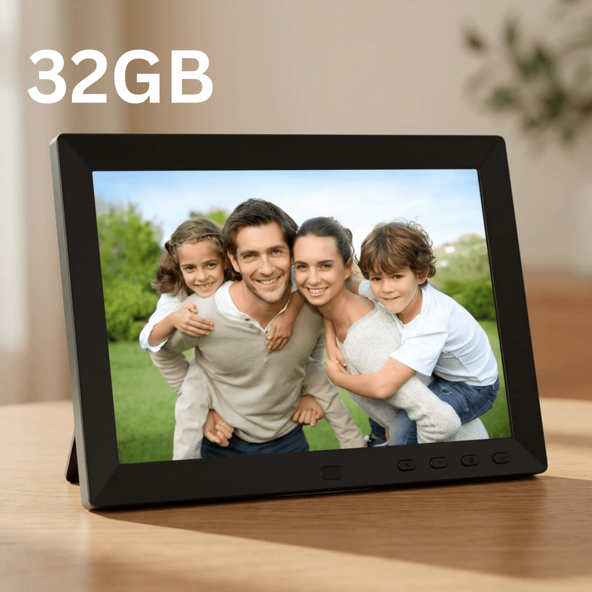WiFi Digital Photo Frame with Touchscreen HD Display for Instant Photo Sharing - LofiMart
