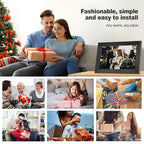 WiFi Digital Photo Frame with Touchscreen HD Display for Instant Photo Sharing - LofiMart