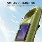 Wind Up Torch with Solar and Hand Crank Charging - LofiMart