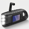 Wind Up Torch with Solar and Hand Crank Charging - LofiMart