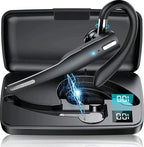 Wireless Bluetooth 5.1 Headset with Noise Cancelling and Dual Microphones for Clear Calls - LofiMart