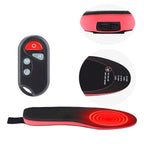 Wireless Heated Shoe Insoles with Remote Control and Adjustable Temperature Settings - LofiMart
