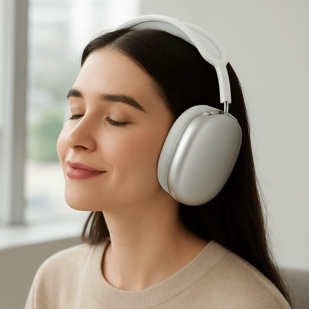Wireless Over-Ear Bluetooth Headphones with Noise Cancelling and Long Battery Life - LofiMart