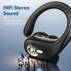 Wireless Sports Earbuds with Over-Ear Hook Design and 80-Hour Battery Life - LofiMart