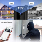Wireless Video Doorbell Camera with HD Video and Two-Way Audio for Smart Home Security - LofiMart