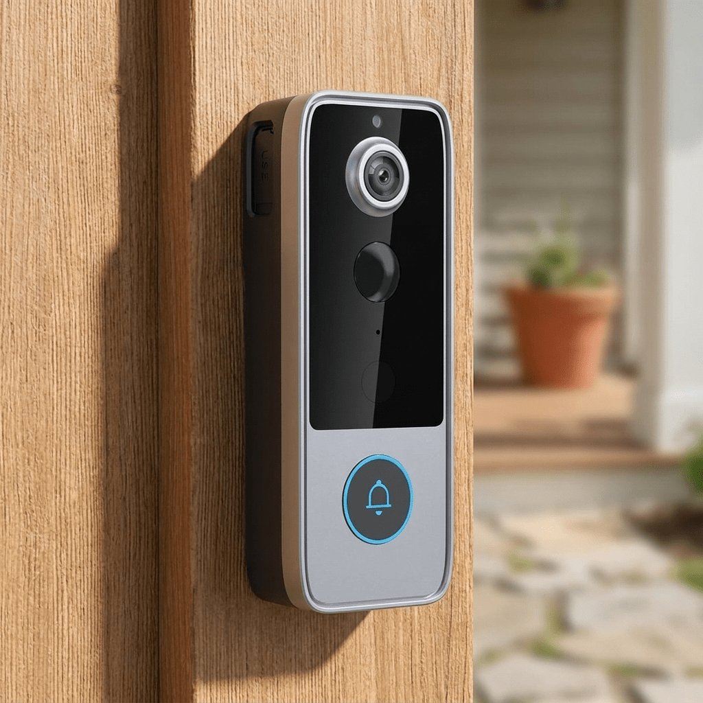 Wireless Video Doorbell with 1080P HD Video and No Monthly Subscription - LofiMart
