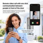 Wireless Video Doorbell with Camera and Indoor Chime for Easy Parcel Delivery - LofiMart